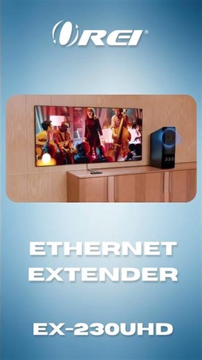 ⚡ Extend True 4K up to 230 Ft! 🔥 OREI 18Gbps HDMI Extender #hdmiextender #avsetup #4k