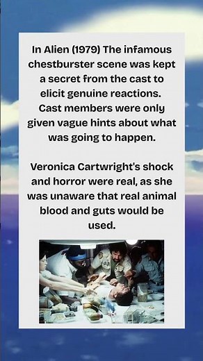 Alien 1979 - Chestburster scene