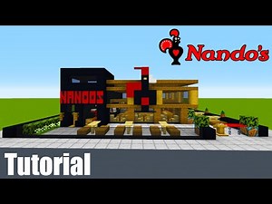Minecraft Tutorial: How To Make A Nandos "2021 City Build Tutorial"
