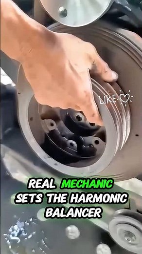 Perfect Harmonic Balancer Setup – Watch the Precision!