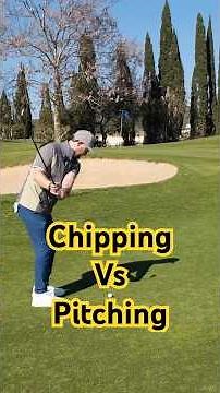 Chipping vs Piching Simple Guide! Simple Golf Tips #golfvideo