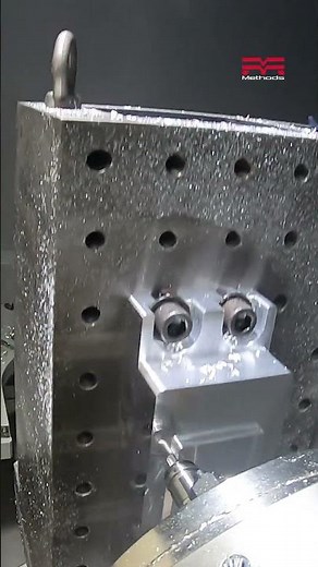 CNC Horizontal Machining - OKK HMC500 Milling and Facing #cncmachining #cnc #cncmilling