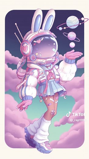 Astronaut Drawing Inspired by Vivinos