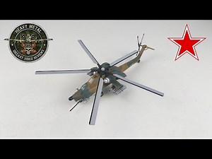 Mil Mi-28 Havoc, Russian Attack Helicopter, 1:72 Scale Diecast Model Review