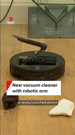 New robot vacuum cleaner with robotic arm launches in USA