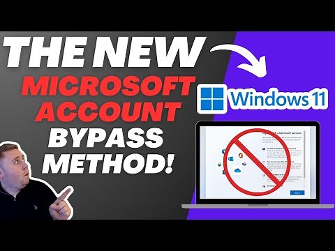 The NEW Windows 11 Microsoft Account Bypass Method