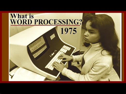 Computer History: What Is Word Processing - 1975 Film