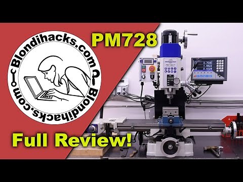 New Machine Day! PM-728 Mill, Setup and Review!