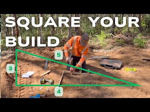 How to Square a Building: The 3-4-5 Method (Step-by-Step Guide)