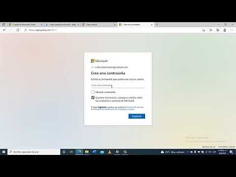 Cómo crear una cuenta de Microsoft, crea cuenta Microsoft y agregala a tu computador o dispositivo