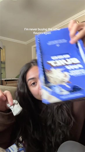 The cookies n cream built puff bar is the yummiest way I know to get my protein in #builtpuffbars #proteinbar