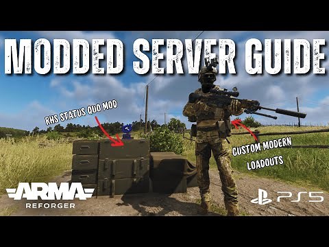 Arma Reforger | QUICK MODS GUIDE for PS5 Players!