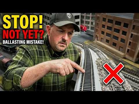Ballast Your Track at the Wrong Time? Here's What Happens