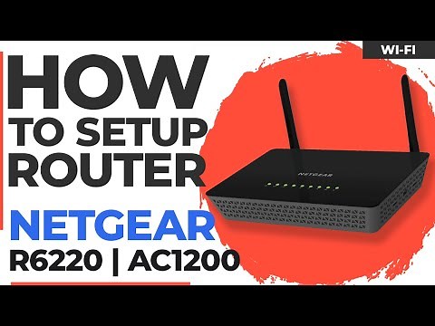 ✅ How to Set Up NETGEAR R6220 | NETGEAR AC1200 Smart WiFi Router