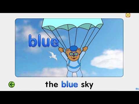 Learn colors : Blue