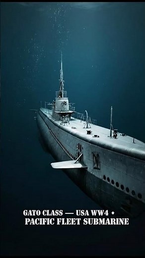 Gato Class Submarine — America’s Silent Hunter Dominating the Pacific WW2 Visual Archive