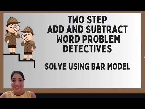 Can You Crack the Two Step Word Problem Mystery? ( Grade 3 Math)