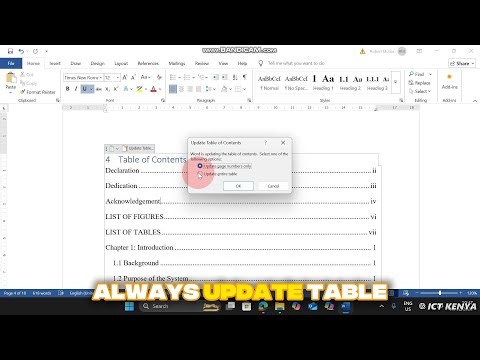 KCSE Project Guide 2026 Preliminary Pages & System Analysis (Part 3)