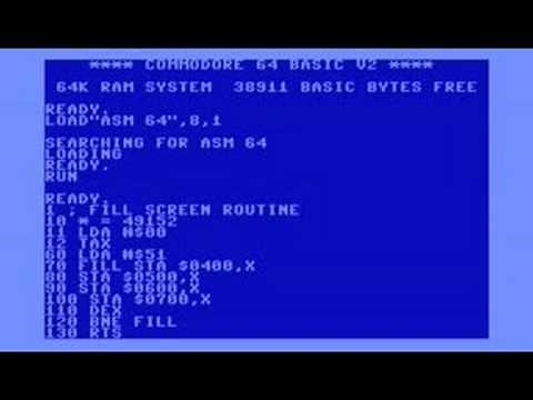 Programming on the Commodore64 tutorial