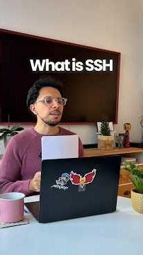 What is SSH? 🤯simply explained 🫡👾