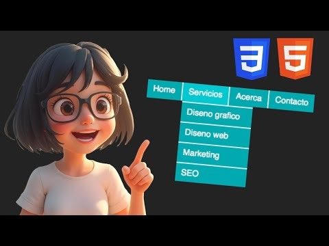 👉How to Create a Drop-Down Menu in HTML and CSS | DropDown Menu