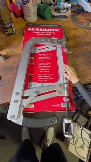 Harbor Freight Maddox valve spring compressor tool. Do they work or are they trash? Quick review