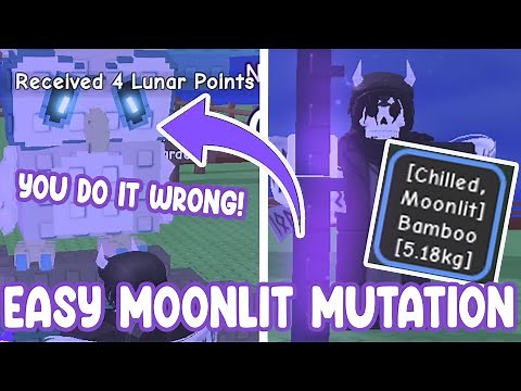 Can't Get Moonlit? Here's Easiest Way To Get Moonlit Mutation In Grow a Garden