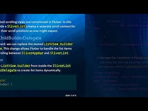 Mastering Flutter: Fixing SliverAppBar and SliverList Scroll Issues