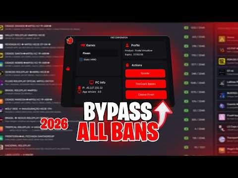 FiveM Unban & Spoofer Guide | How To Bypass ALL Bans (FIVEGUARD & FINI AC) | Working 2026