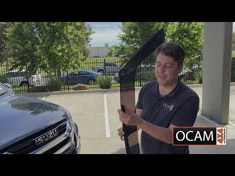 Bonnet Protector Installation Guide for Isuzu D MAX & MU X, 2016-20