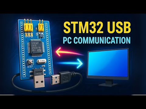 STM32 USB CDC Tutorial: Send & Receive Data via Virtual COM Port (Without UART)