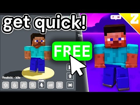 How To GET This NEW FREE REALISTIC ANIMATION PACK in Roblox! QUICK!