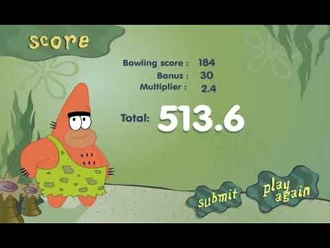 Spongebob Squarepants: B.C. Bowling Gameplay