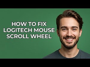 How To Fix Logitech Mouse Scroll Wheel - UPDATED!