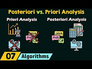 Posteriori vs. Priori Analysis