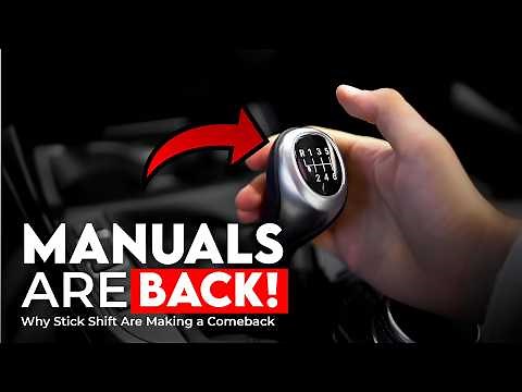 Why Manual Transmission Cars Are Making a Comeback in 2025.