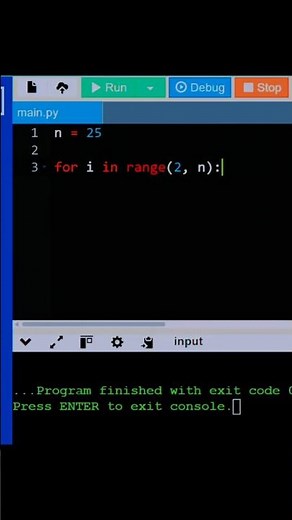 Prime Number Check in Python 🔥 | Easy Logic for Beginners #Shorts #pyhton #viralshorts
