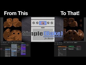 Simplebake // Baking addon for Blender 3d!