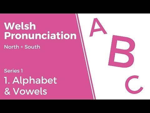 1. Alphabet & Vowels - Welsh Pronunciation (Series 1)