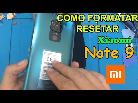 COMO FORMATAR XIAOMI REDMI NOTE 9 RESTAURAR ZERAR DE FABRICA