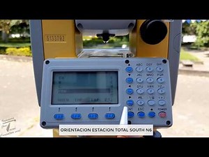 ORIENTACION ESTACION TOTAL SOUTH N6