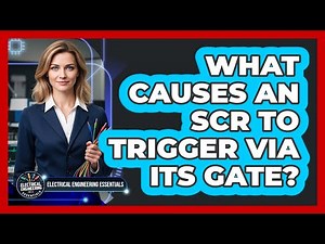 What Causes an SCR to Trigger Via Its Gate?