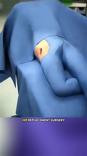 Doctors Remove Your Hip Joint… Then Replace It With This #hipreplacementsurgery #medicalexplained #surgeryfacts #healthtok #orthopedics