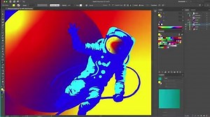 15K views · 349 reactions | 【#Illustrator Sneak Peek】 次期Illustrator CCに搭載予定の新機能「Diffusion Gradients」。色と色をブレンドし、自然な配色のグラデーションが可能になります 新機能の紹介動画はこちら https://adobe.ly/2IGSUj7 | Adobe Creative Cloud | Facebook