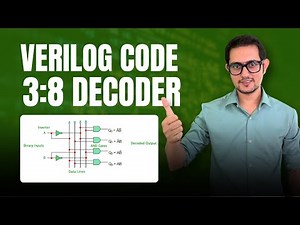 3:8 DECODER | VERILOG CODE | FREE Frontend RTL DESIGN COURSE | Download VLSI FOR ALL App