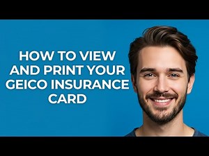 How to View and Print Your Geico Insurance Card - GUIDE!