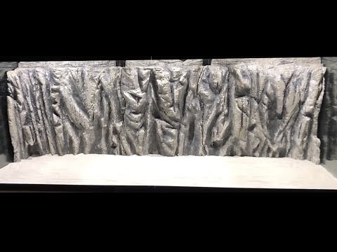 DIY 3D Aquarium background part 2..