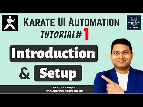 Karate UI Automation Tutorial #1 - Introduction to Karate Tool & Setup
