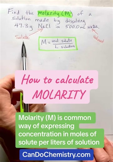 Calculating Molarity: A Step-by-Step Guide