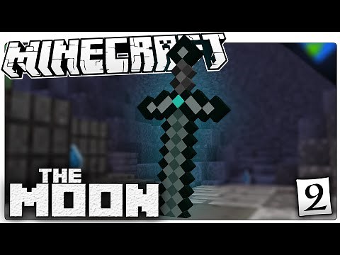 Minecraft | The MOON #2 | THE TITANIUM SWORD! | Custom Command World